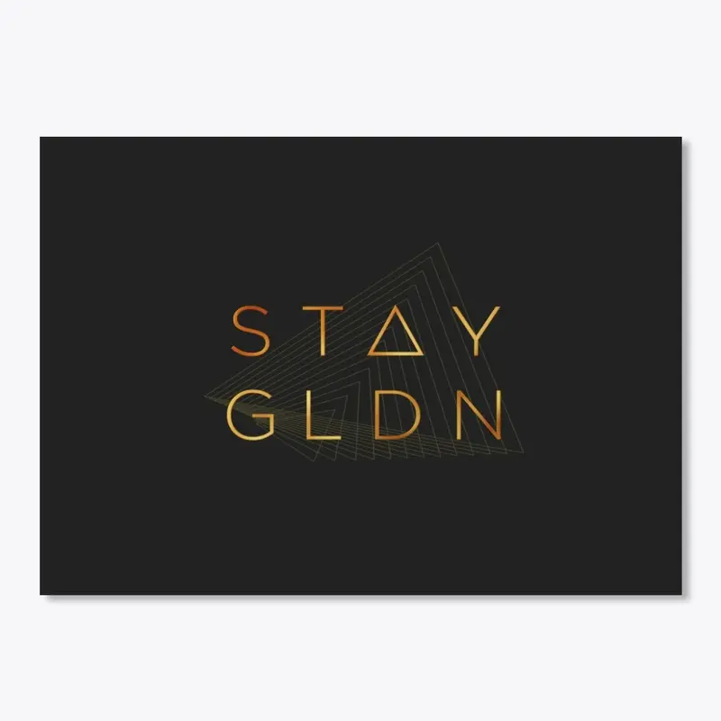 STAY GLDN Sticker